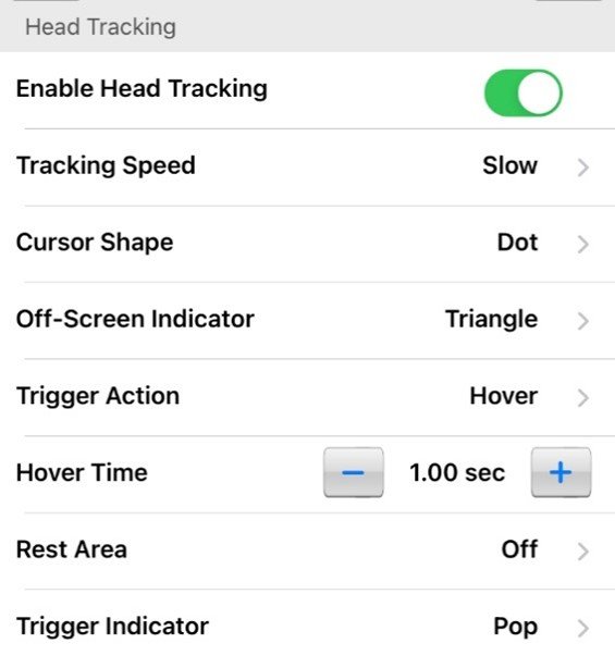 LAMP App Head Tracking Instructions