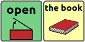 Screenshot of Book Verb Button