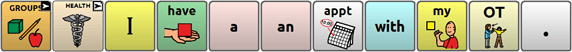 WordPower appointment with button pathway