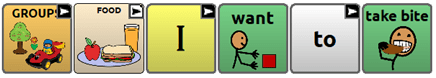 WordPower 60 Basic Take a Bite Button
